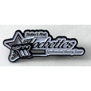 Ann Arbor Hockettes Synchronized Skating Teams Sliding Lapel Enamel Pin